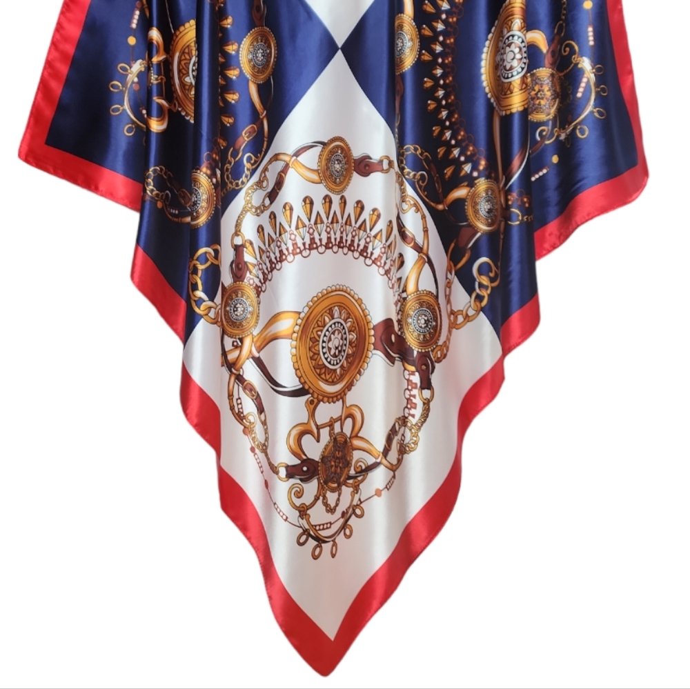 Square Print Scarf